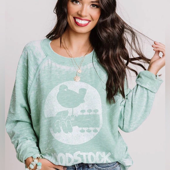 Recycled Karma Woodstock sweatshirt. Size XS - Picture 1 of 5